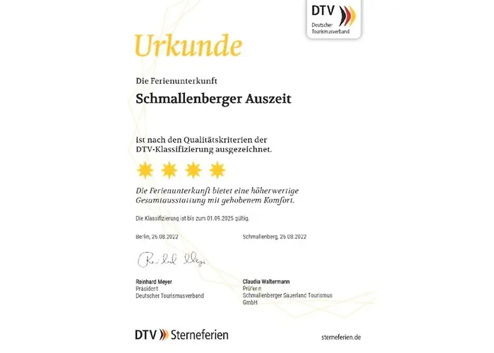 公寓 Schmallenberger Auszeit 施马伦贝格